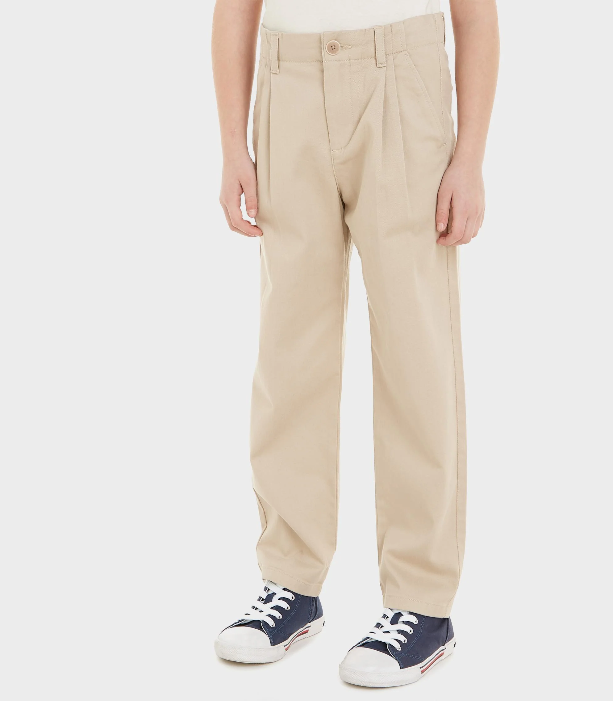 Tommy Hilfiger  - Boys -  U Pleated Chino - Image 2