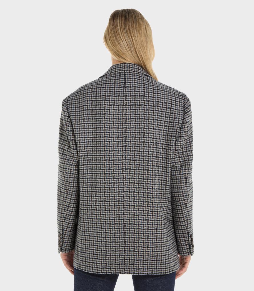 Tommy Hilfiger - Oversized Wool Check Blazer - Image 3