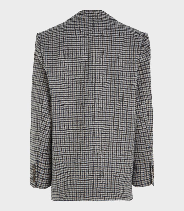 Tommy Hilfiger - Oversized Wool Check Blazer - Image 4