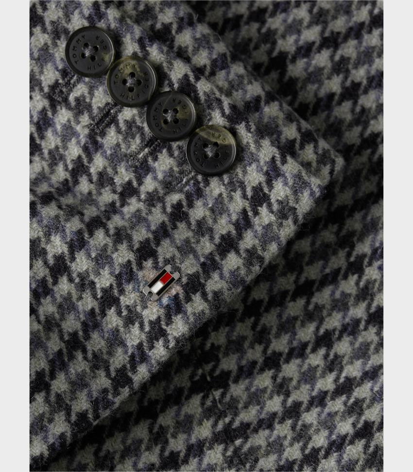 Tommy Hilfiger - Oversized Wool Check Blazer - Image 6