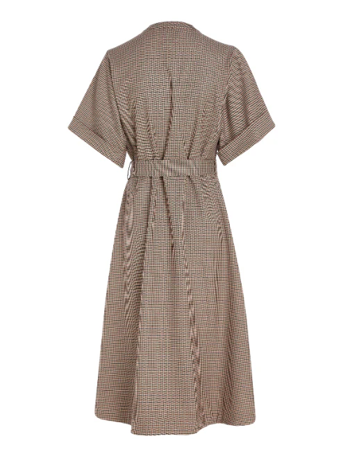 Tommy Hilfiger - Women's Rwb Check Midi Shirt Dress - Image 15