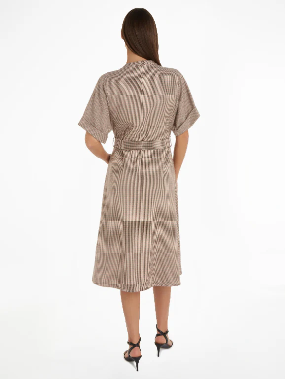 Tommy Hilfiger - Women's Rwb Check Midi Shirt Dress - Image 8