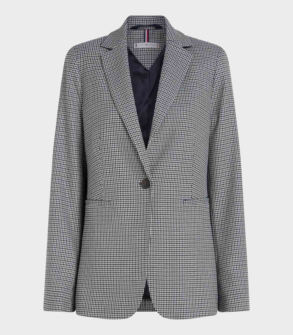 Tommy Hilfiger - Houndstooth Single Breasted Blazer - Image 3
