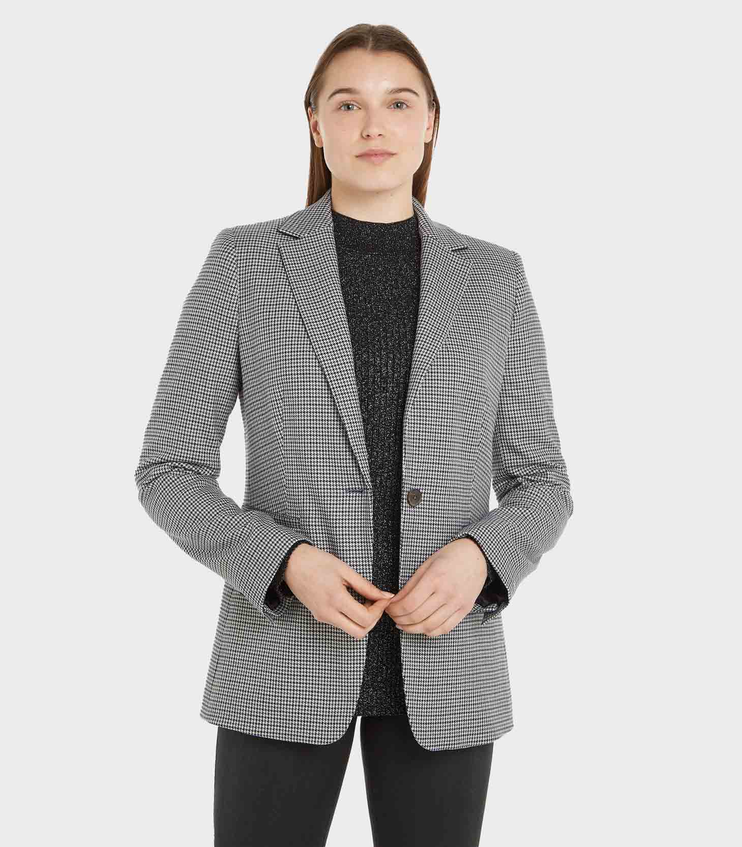 Tommy Hilfiger - Houndstooth Single Breasted Blazer - Image 5