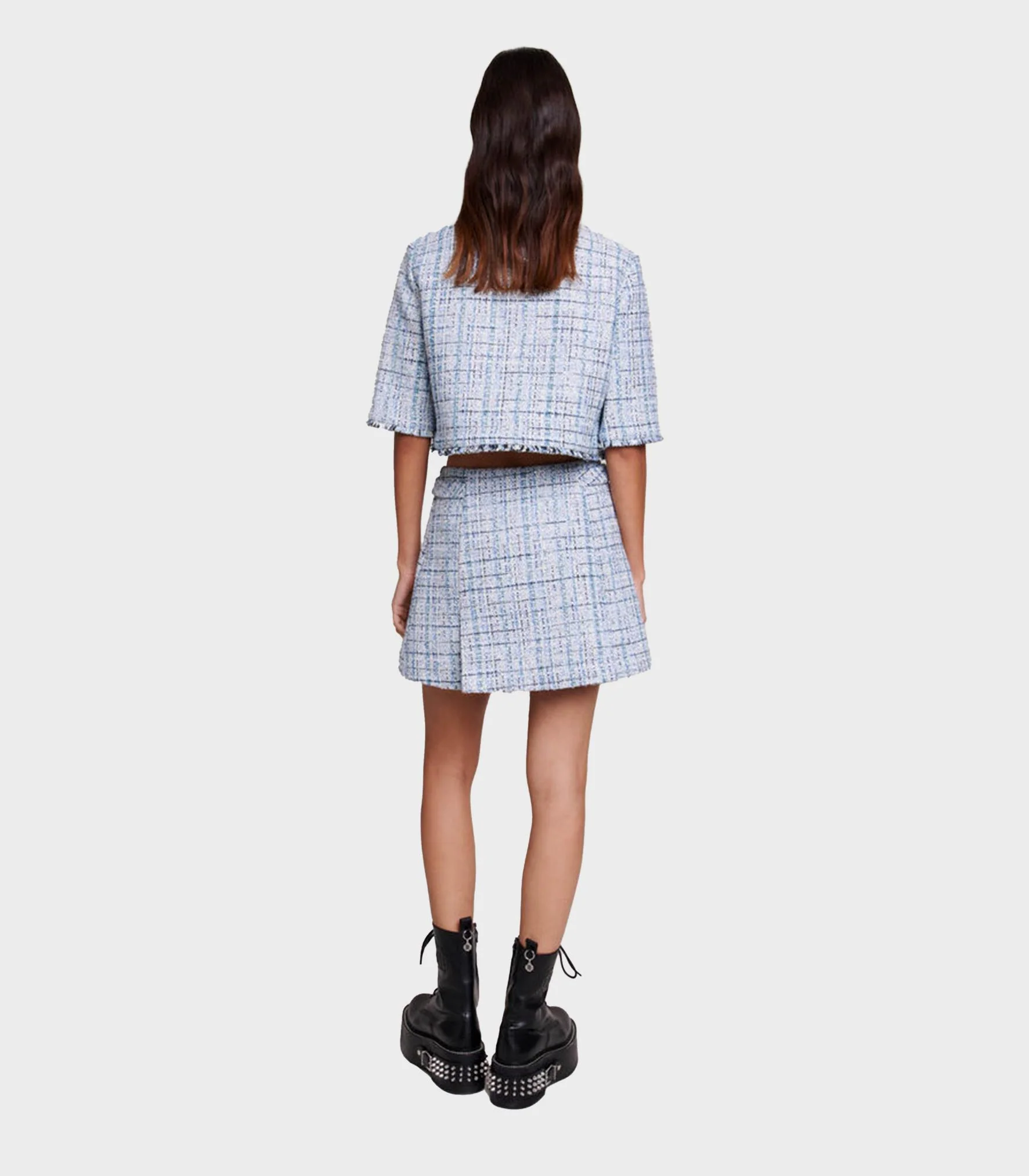 Maje - Short Pleated Skirt - Image 3