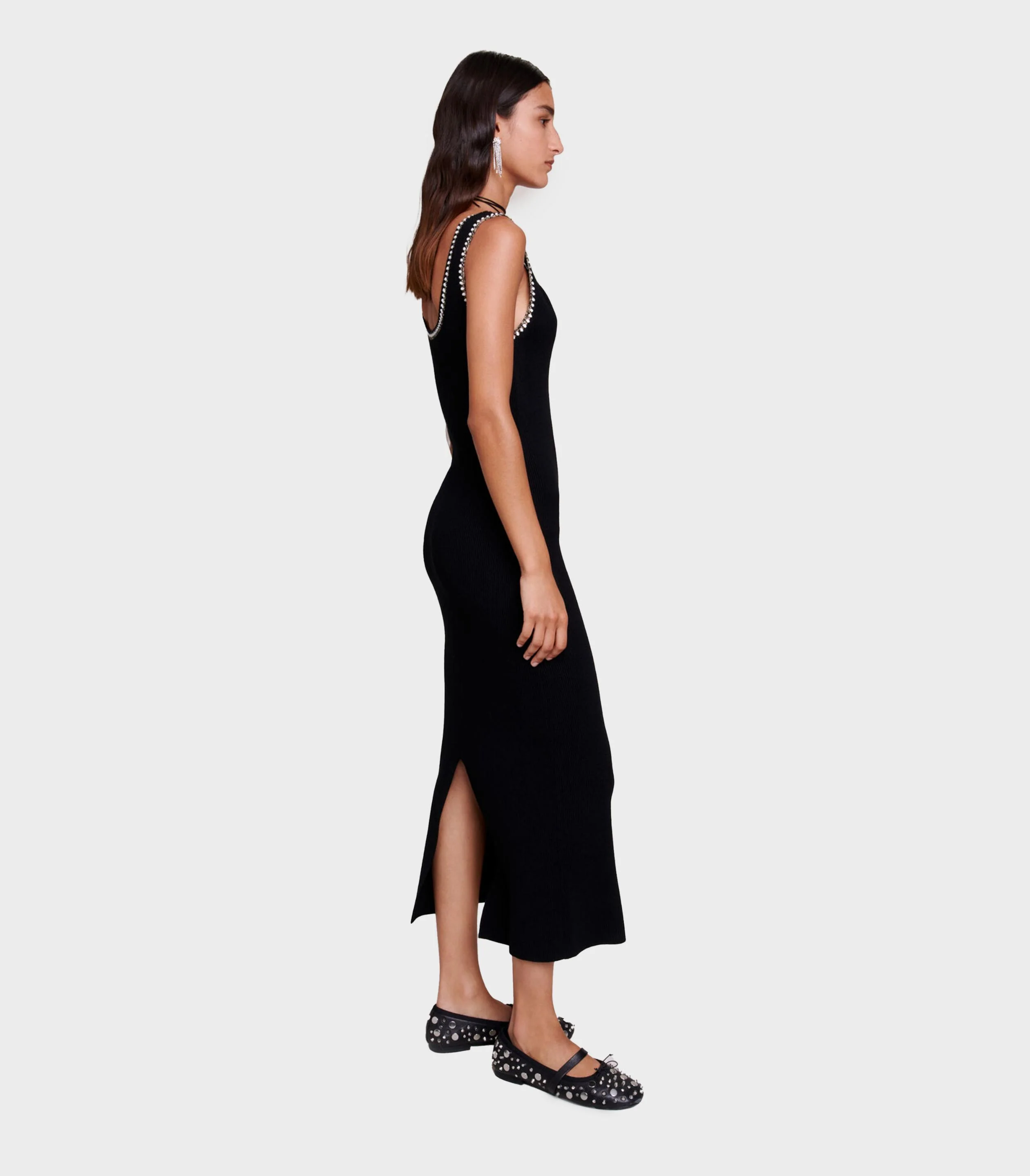 Maje - Knit Maxi Dress - Image 4