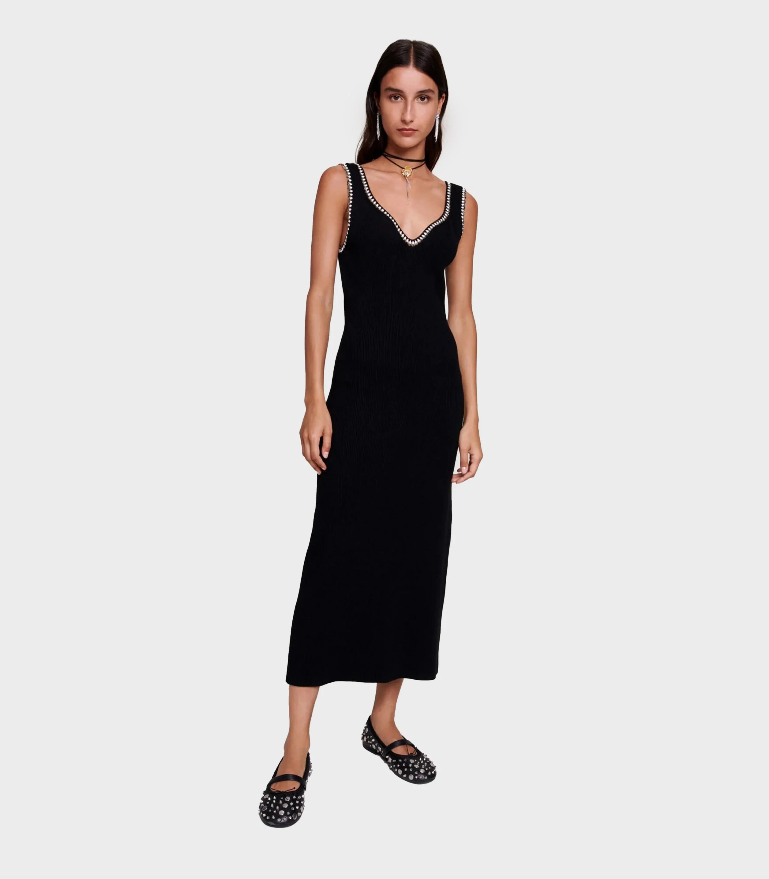 Maje - Knit Maxi Dress - Image 9