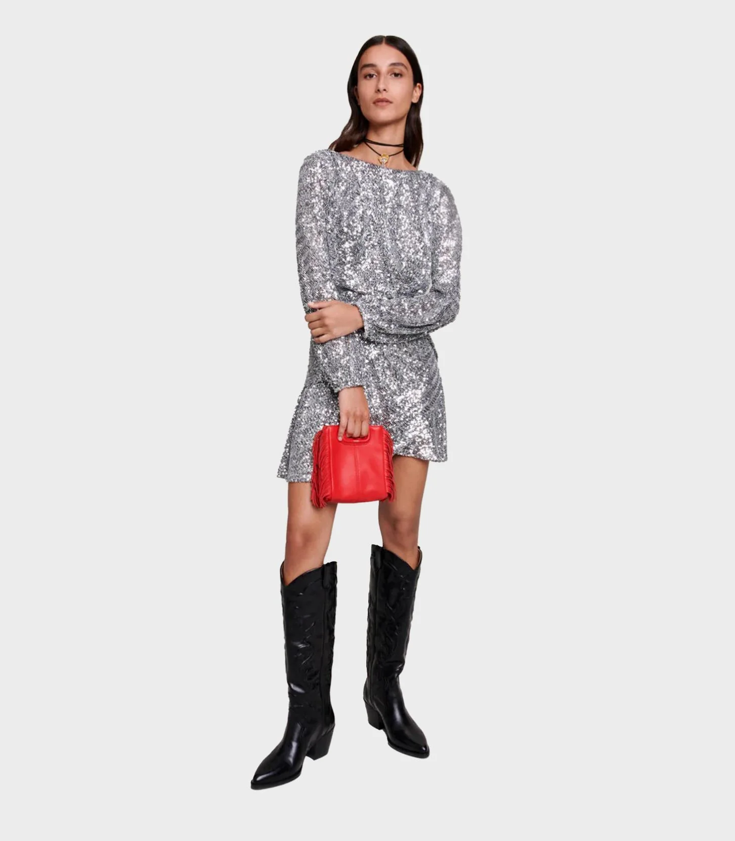 Maje - Sequin Dress - Image 2