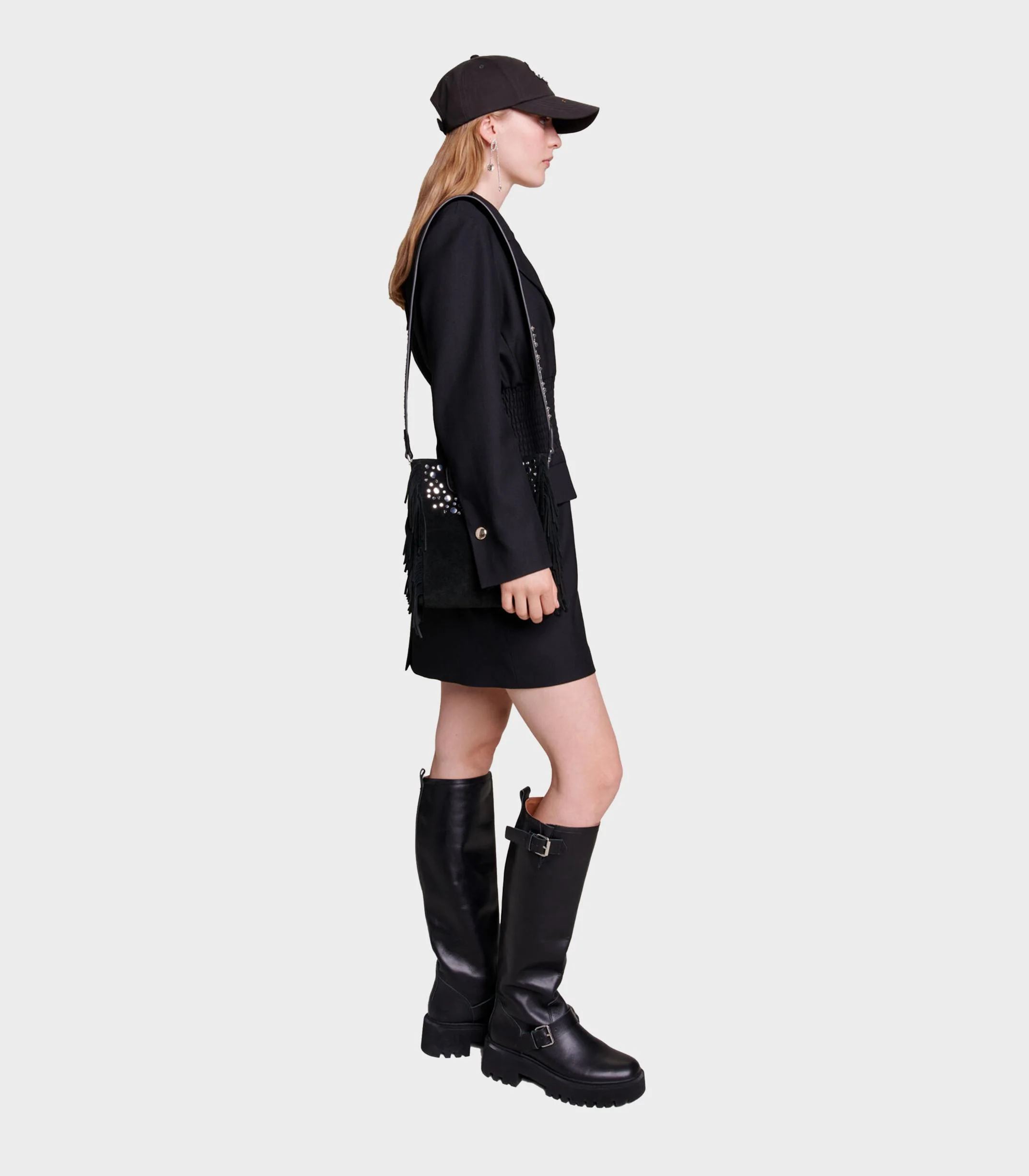 Maje - Short Smocked Dress - Image 4