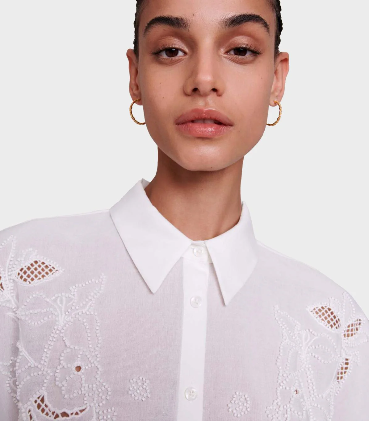 Maje - Short Shirt Dress - Image 4