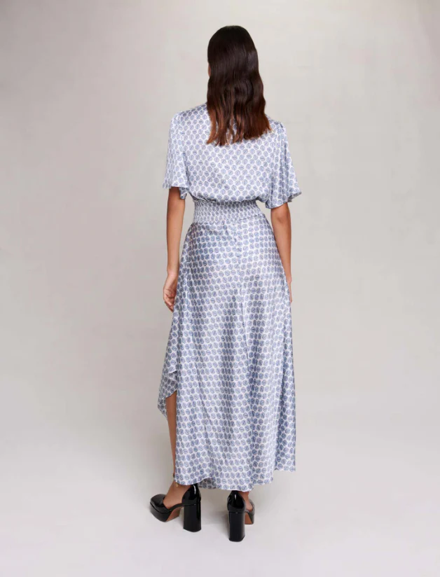 Maje - Logo Asymmetric Clover Dress - Image 3