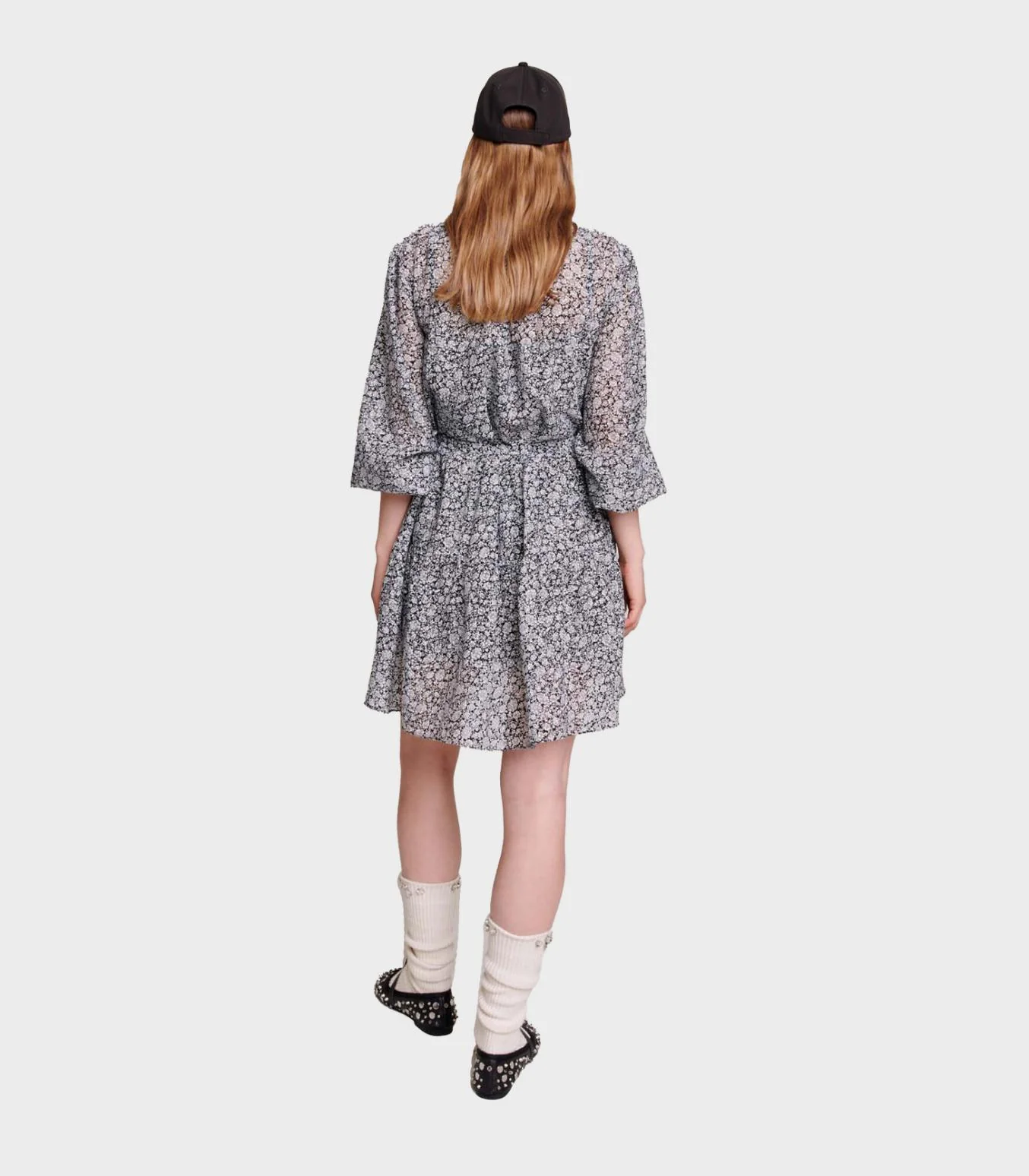Maje - Short Patterned Dress - Image 3