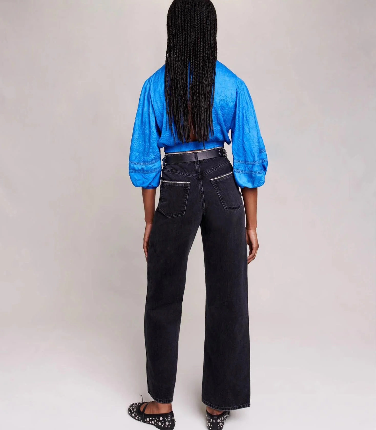 Maje - Satin Top - Image 4