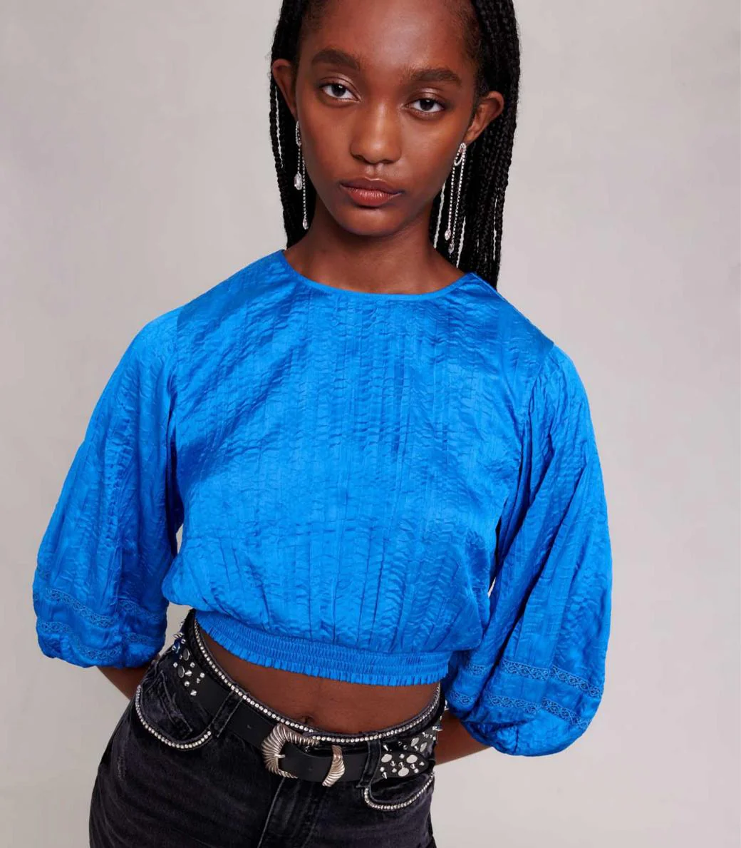 Maje - Satin Top - Image 5