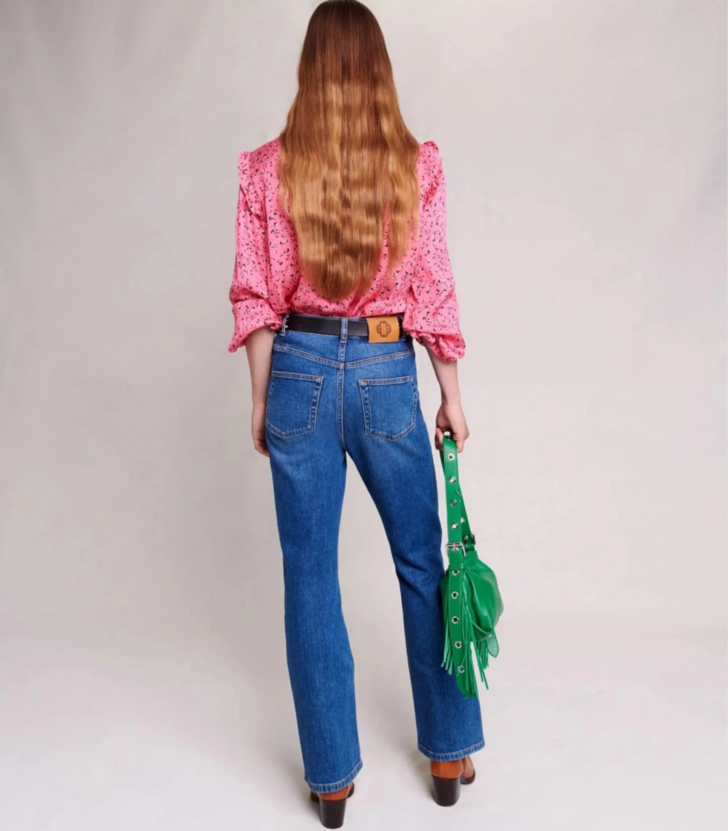 Maje - Flower Print Blouse - Image 2