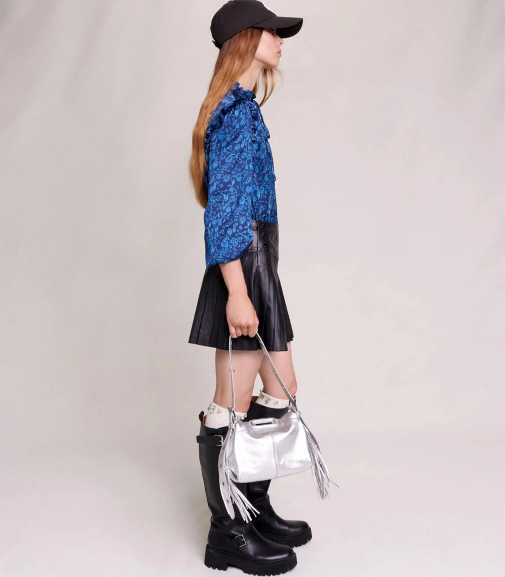 Maje - Organic Print Blouse - Image 4