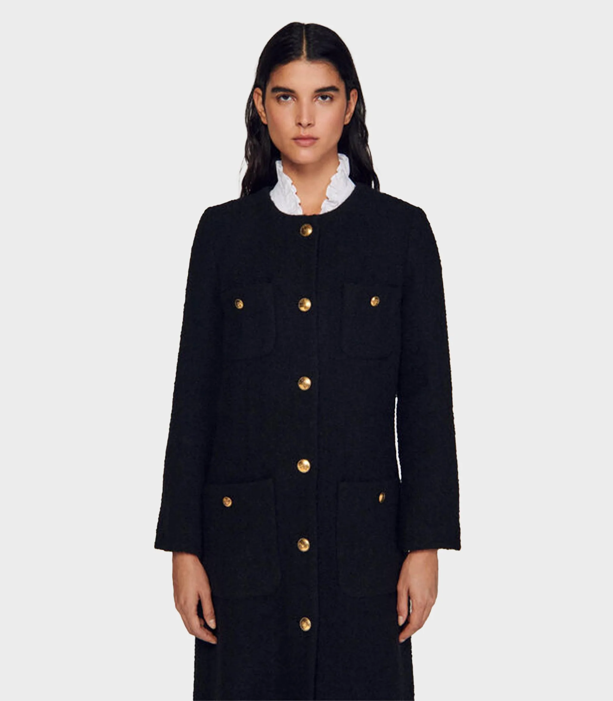 SANDRO - Long Coat - Image 11