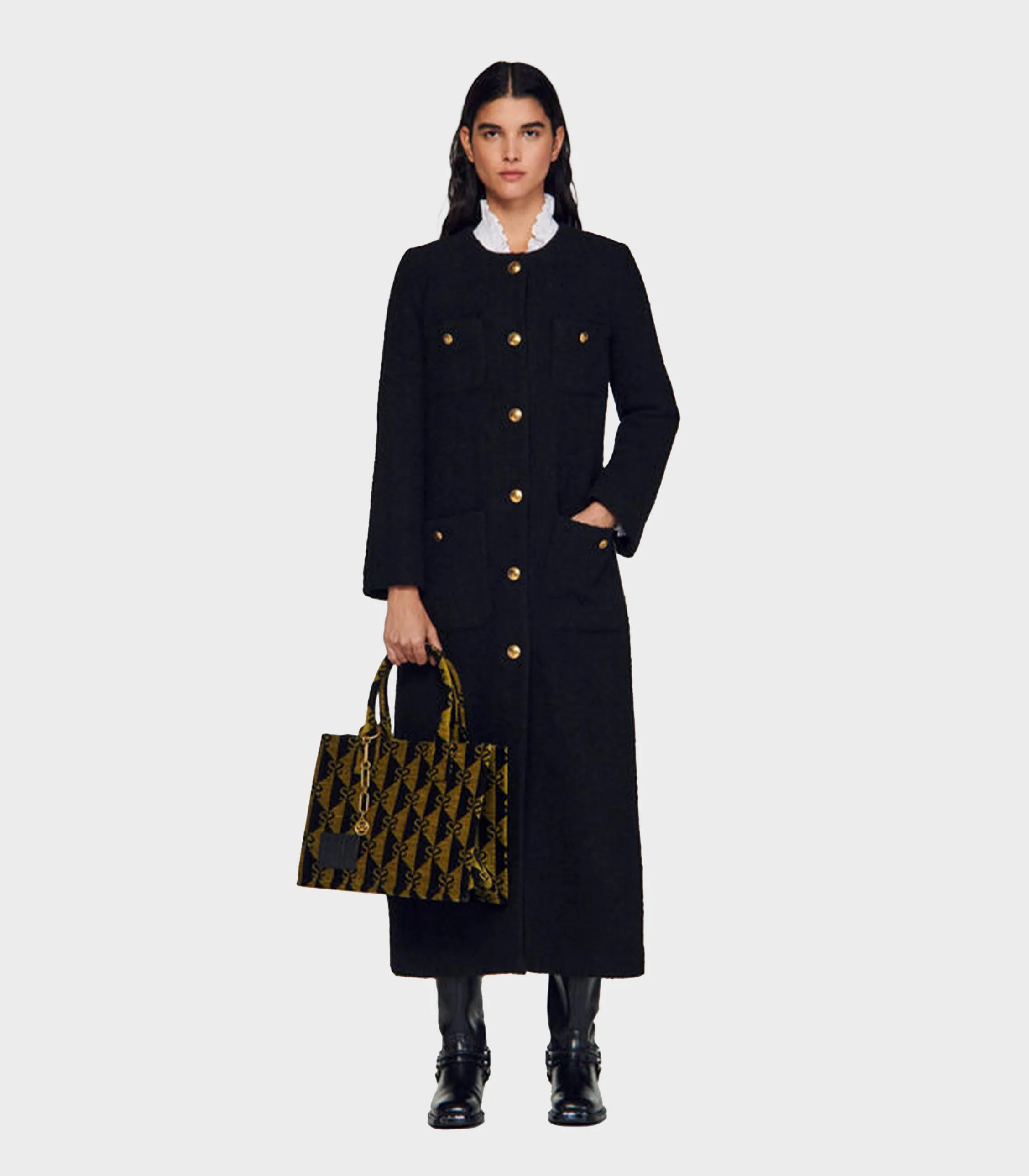 SANDRO - Long Coat - Image 3
