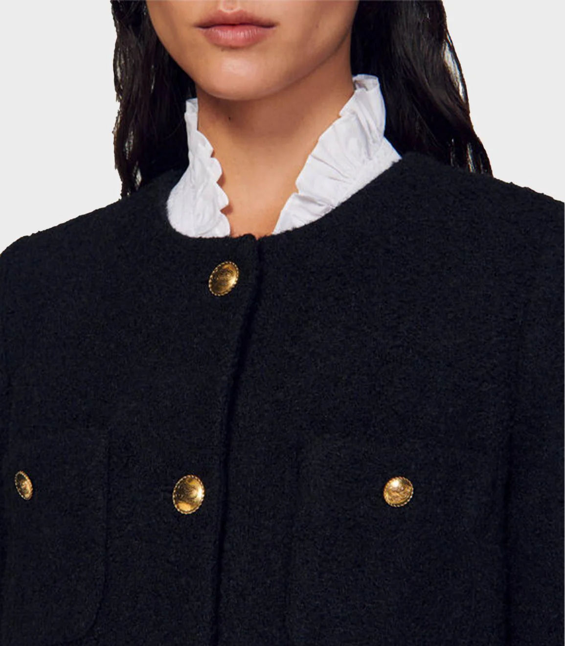 SANDRO - Long Coat - Image 9