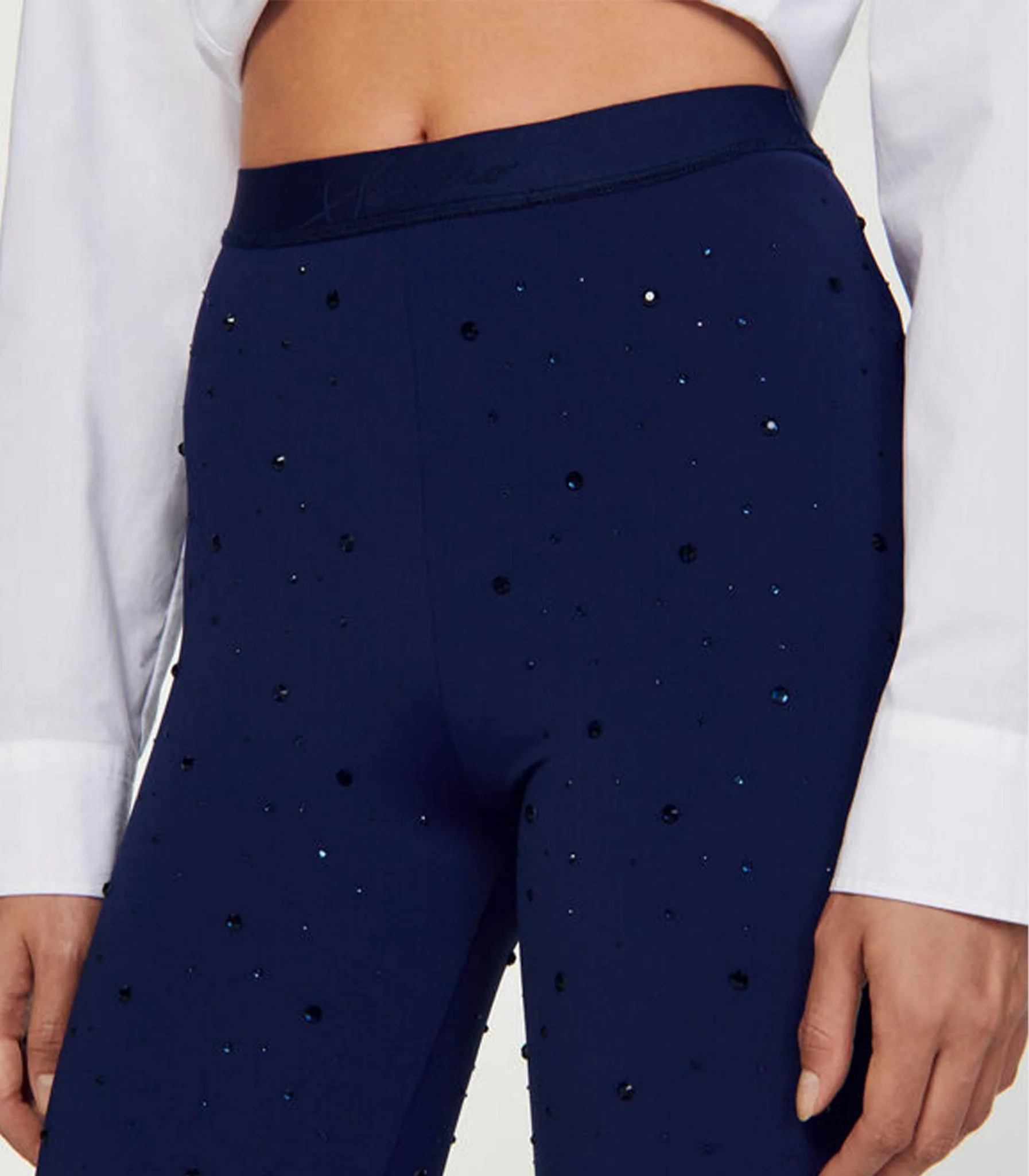 SANDRO - Rhinestone Leggings - Image 6