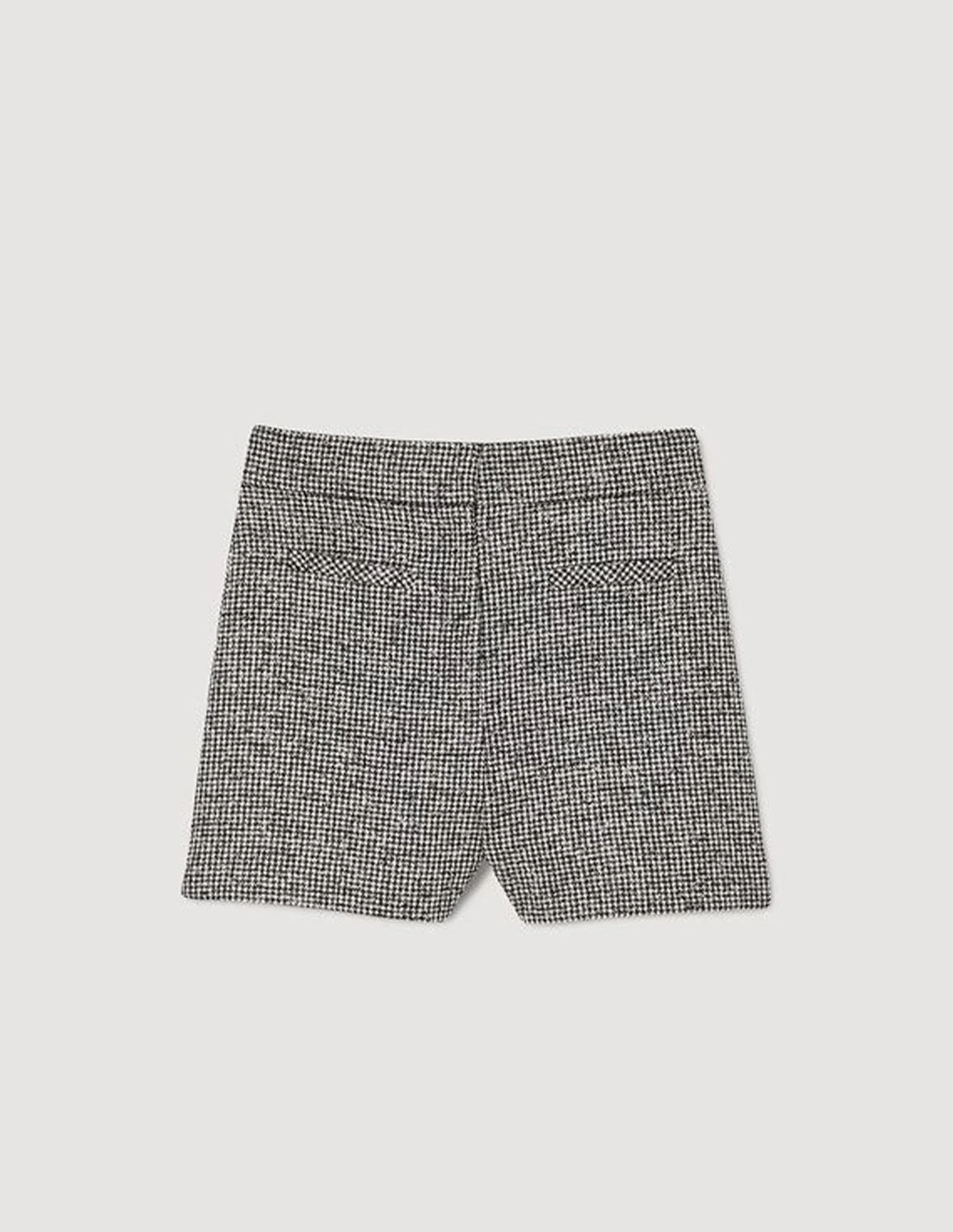 SANDRO - Houndstooth Shorts - Image 2
