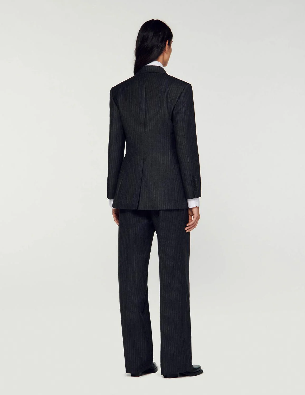 SANDRO - Stripy Suit Jacket - Image 3