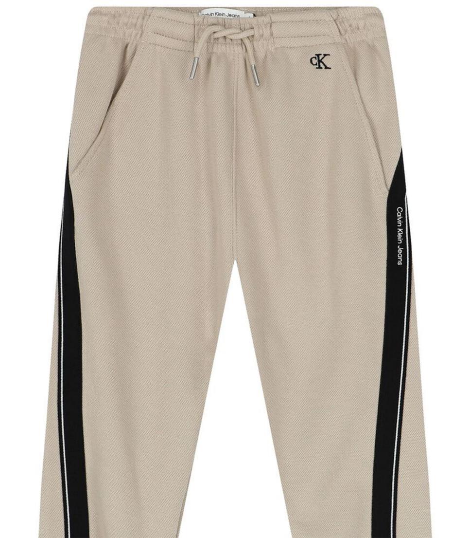 Calvin Klein  - Boys -  Pique Interlock Tape Jogger Regular Fit - Image 8