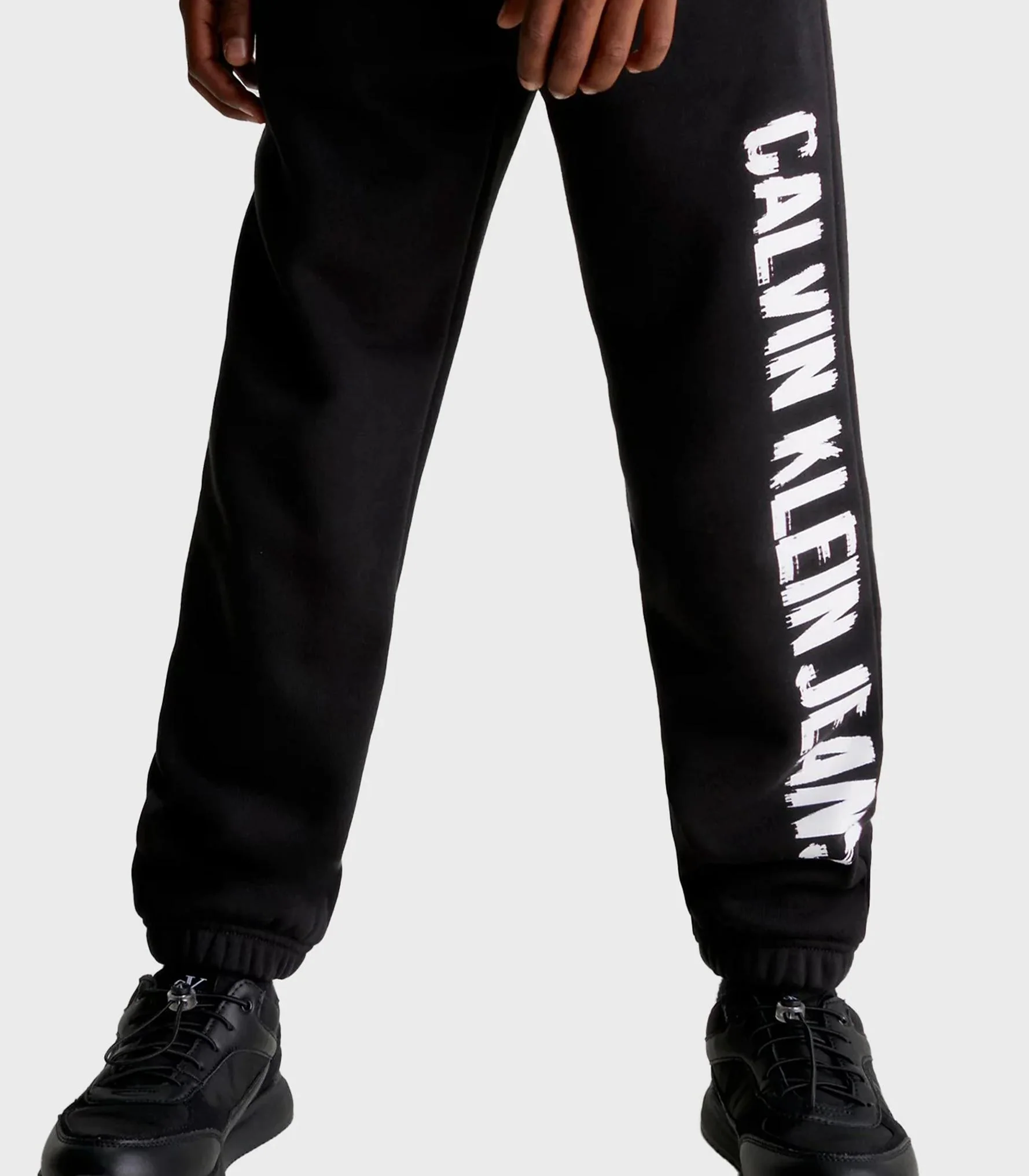 Calvin Klein  - Boys -  Pixel Logo Relaxed Jogger - Image 4