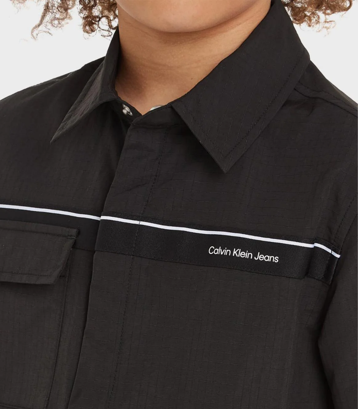 Calvin Klein  - Boys -  Relaxed Short Sleeve Shirt - Image 11