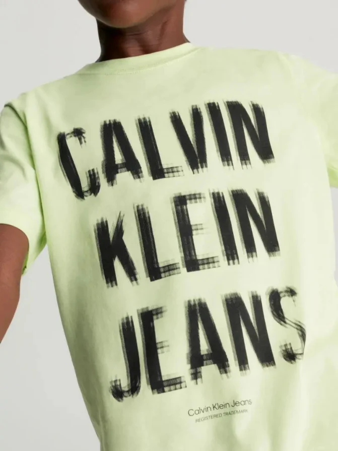 Calvin Klein - Boys' Pixel Llogo Relaxed Short Sleeve T-Shirt - Image 9