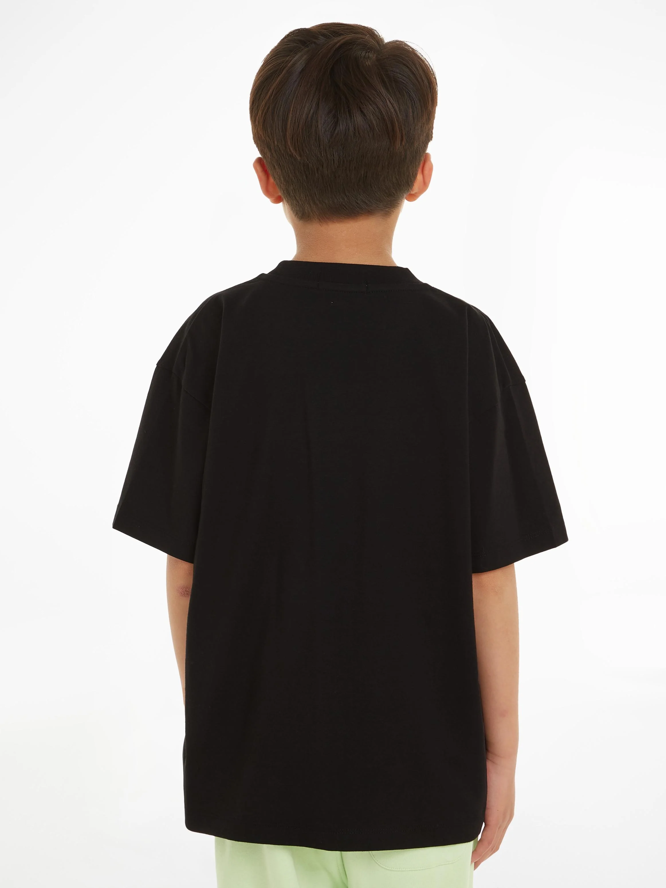 Calvin Klein - Boys' Raised Inst Logo Short Sleeve T-Shirt - Image 4