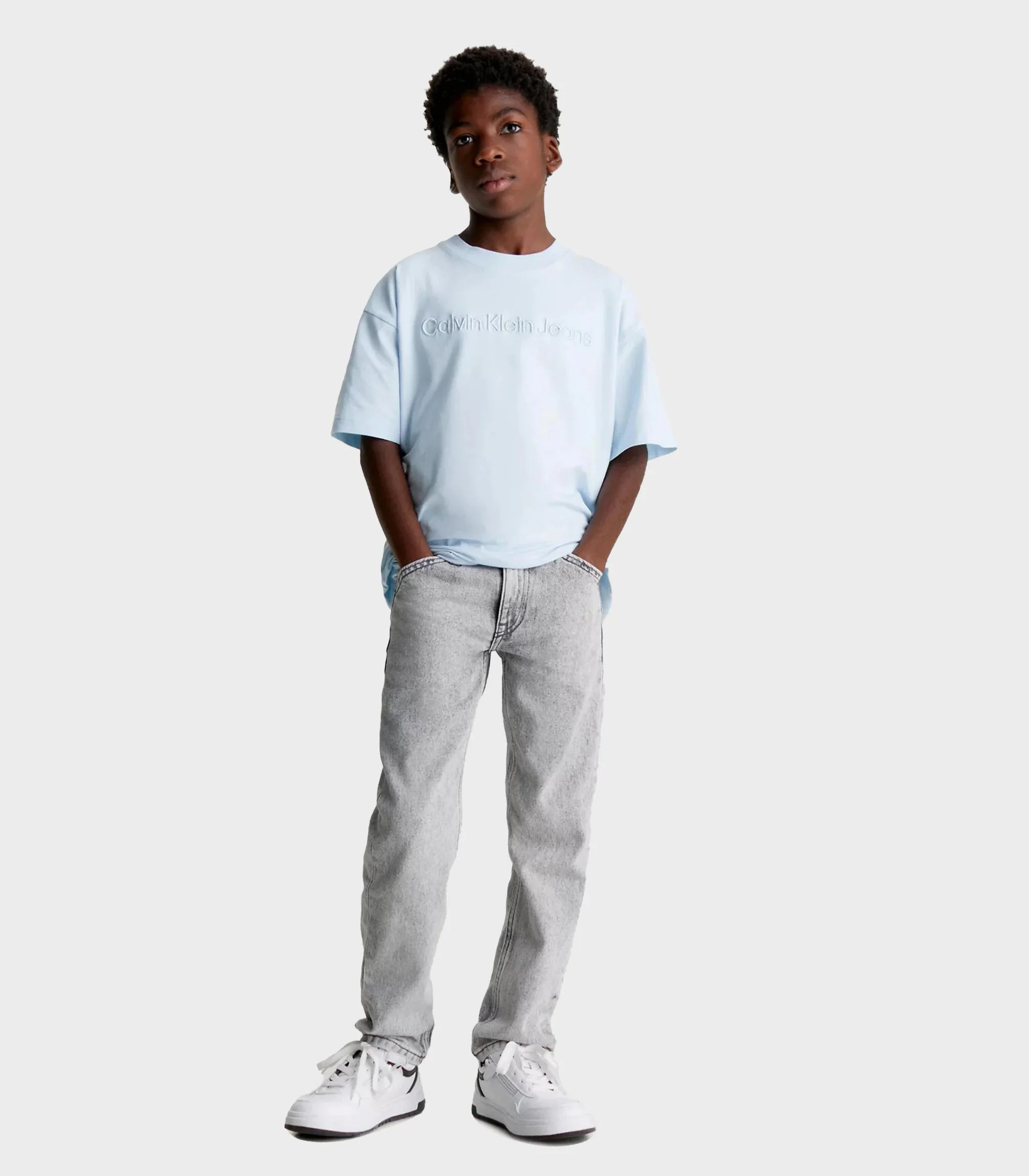 Calvin Klein - Boys' Raised Inst Logo Short Sleeve T-Shirt - Image 7