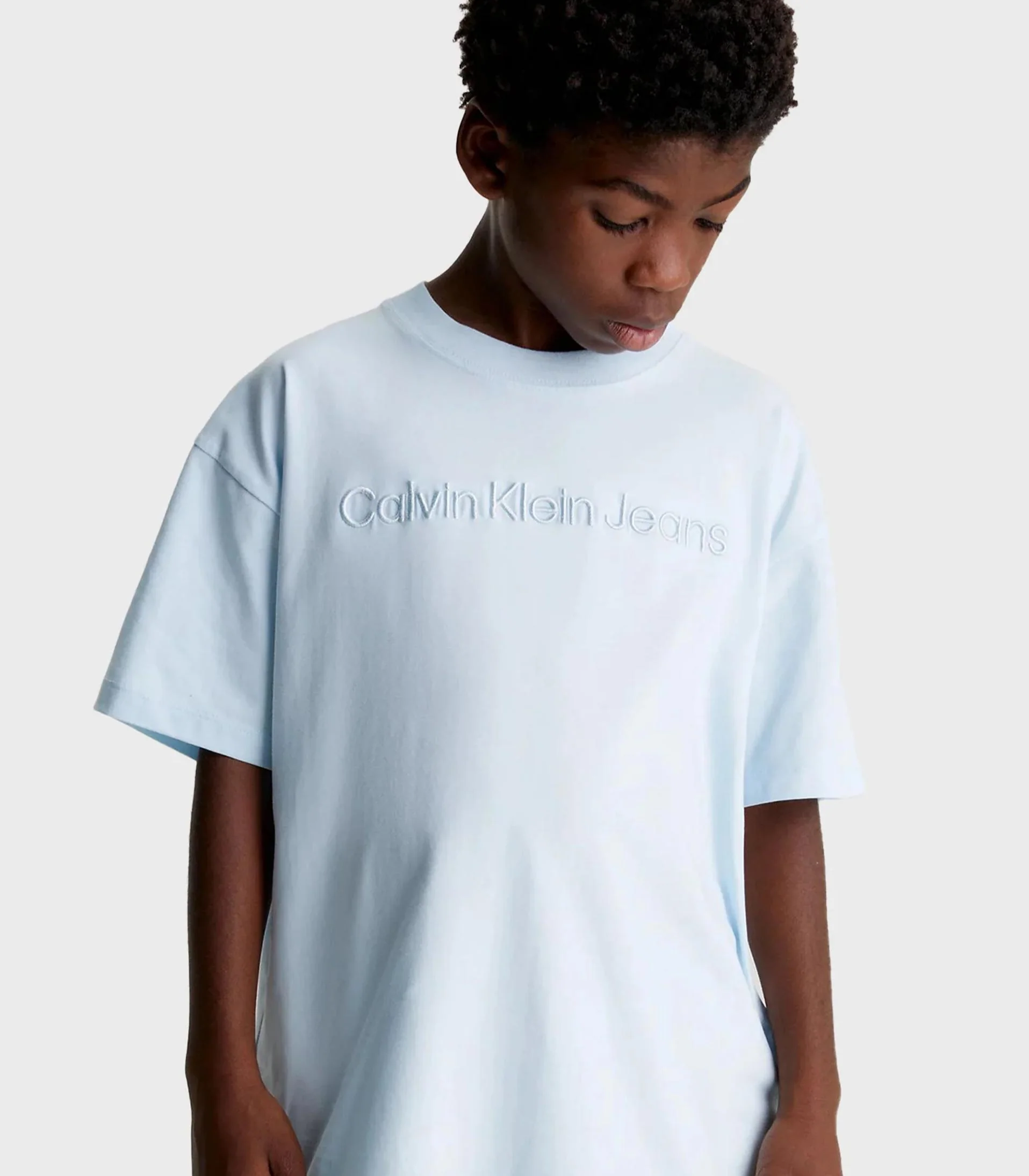 Calvin Klein - Boys' Raised Inst Logo Short Sleeve T-Shirt - Image 8