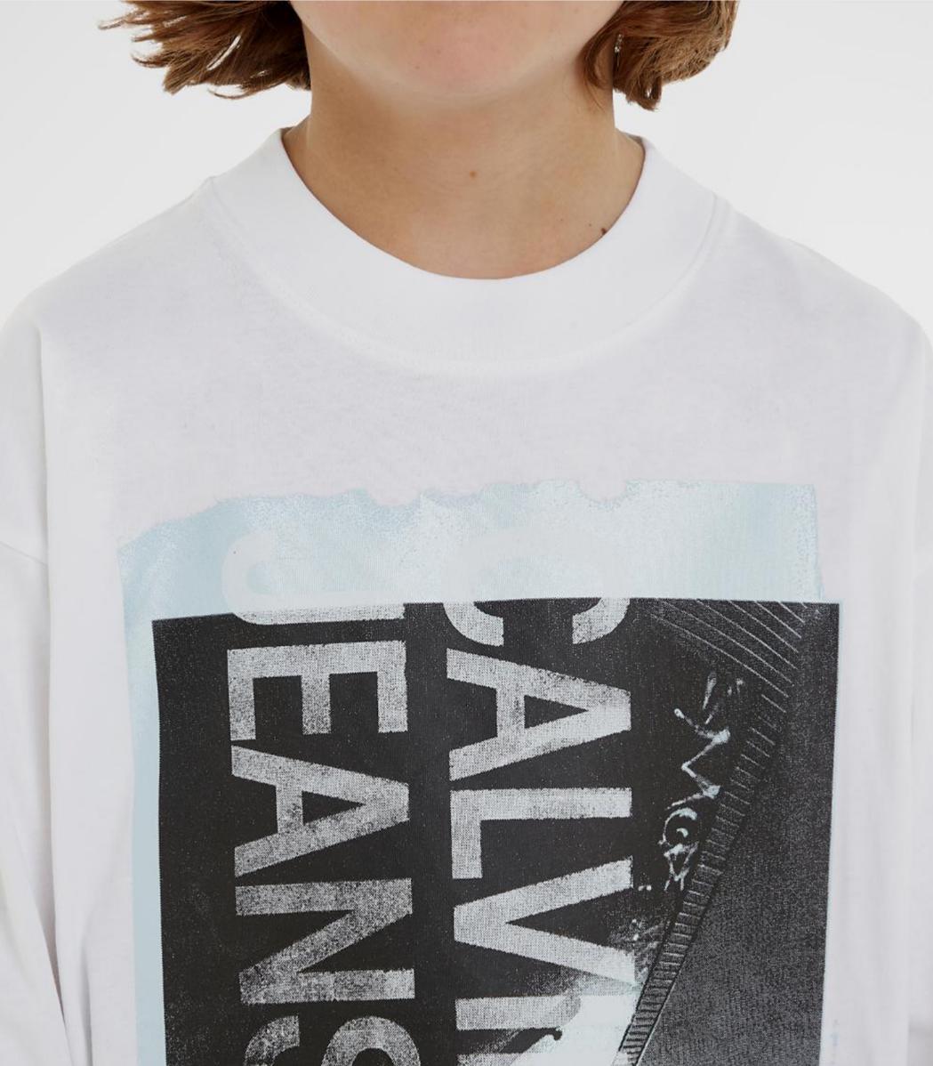 Calvin Klein - Boys' Jersey Photograph Long Sleeve T-Shirt - Image 4