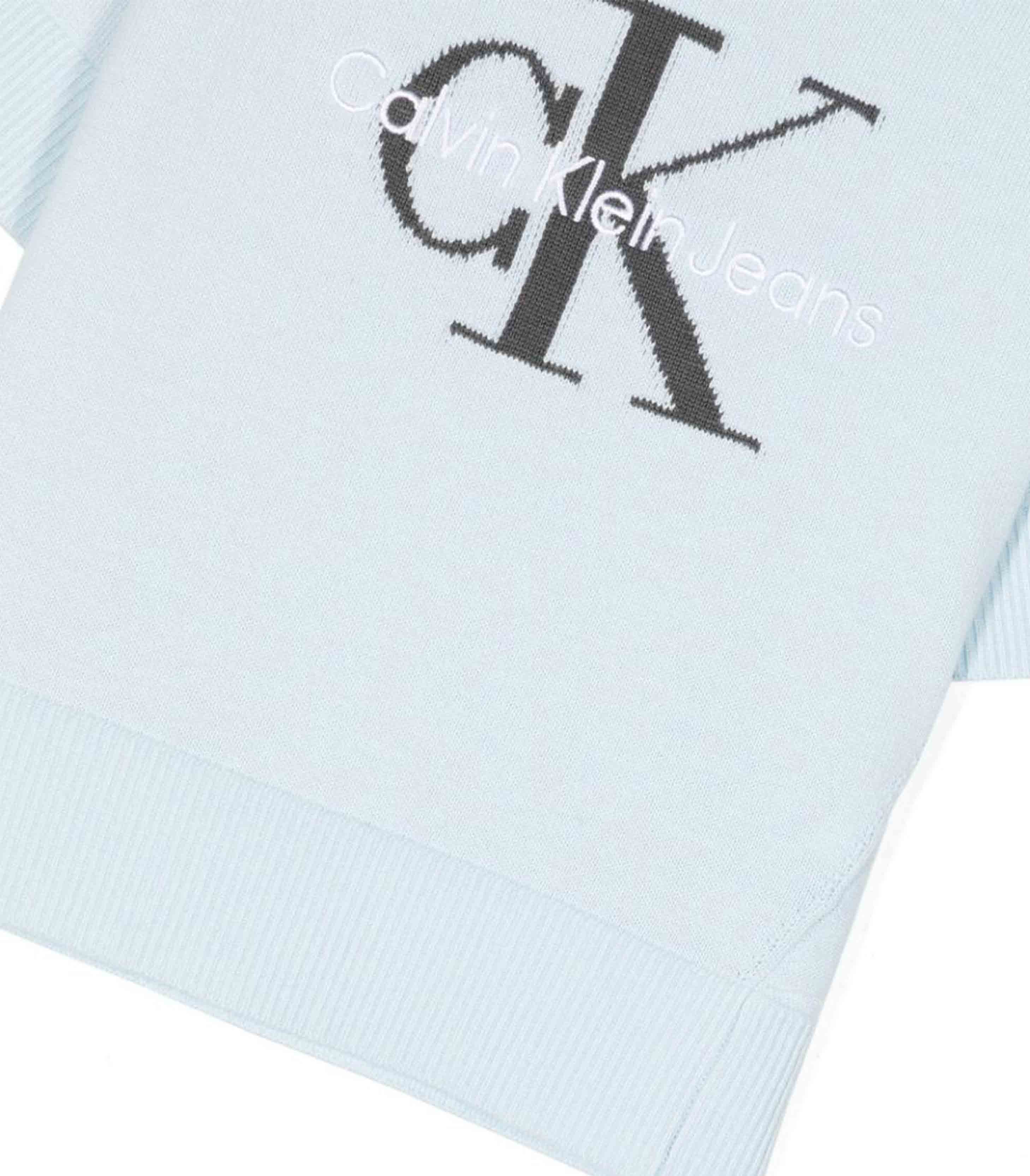 Calvin Klein - Girls' Logo Jacquard Knitted Top - Image 3