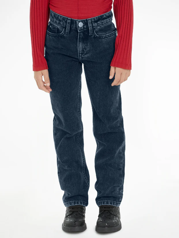 Calvin Klein - Girls - Straight Visual Jeans - Image 2