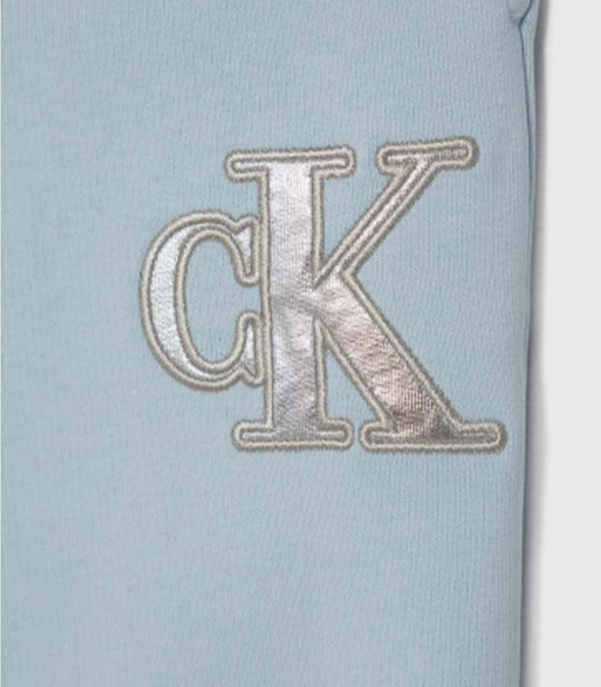 Calvin Klein  - Girls -  Metallic Monogram Sweatpants Regular Fit - Image 6