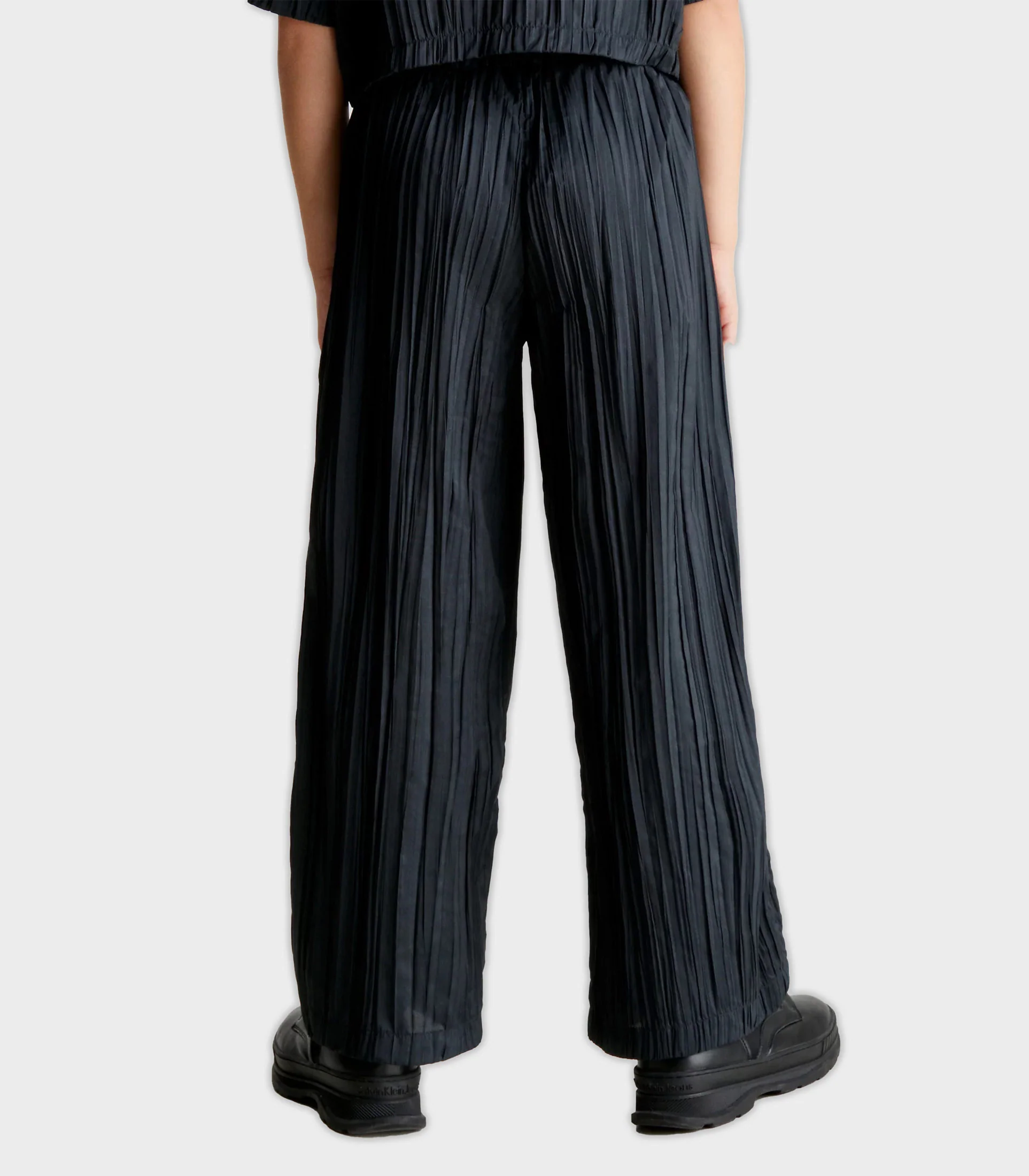 Calvin Klein  - Girls -  Festive Plisse Pants - Image 7