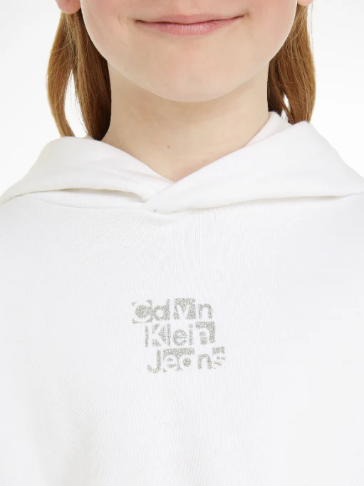 Calvin Klein - Girls' Metallic Sweatshirt Regular Fit - Image 9