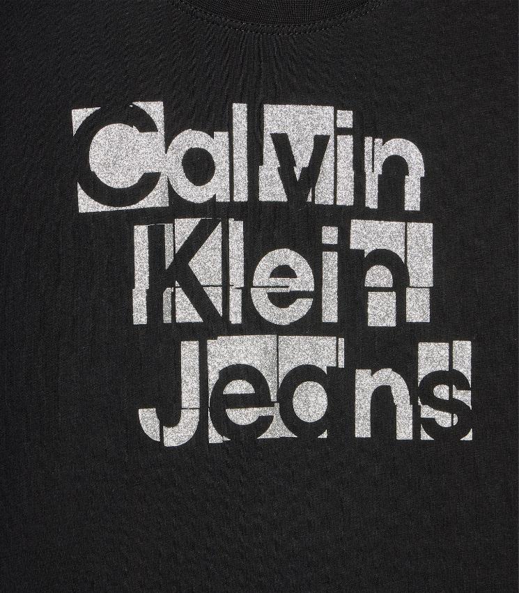 Calvin Klein - Girls' Glitter Logo T-Shirt - Image 3