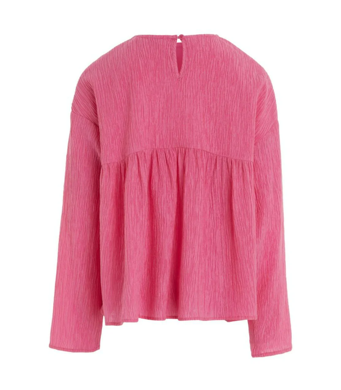 Calvin Klein - Girls' Crinkle Logo Badge Long Sleeve Top - Image 10