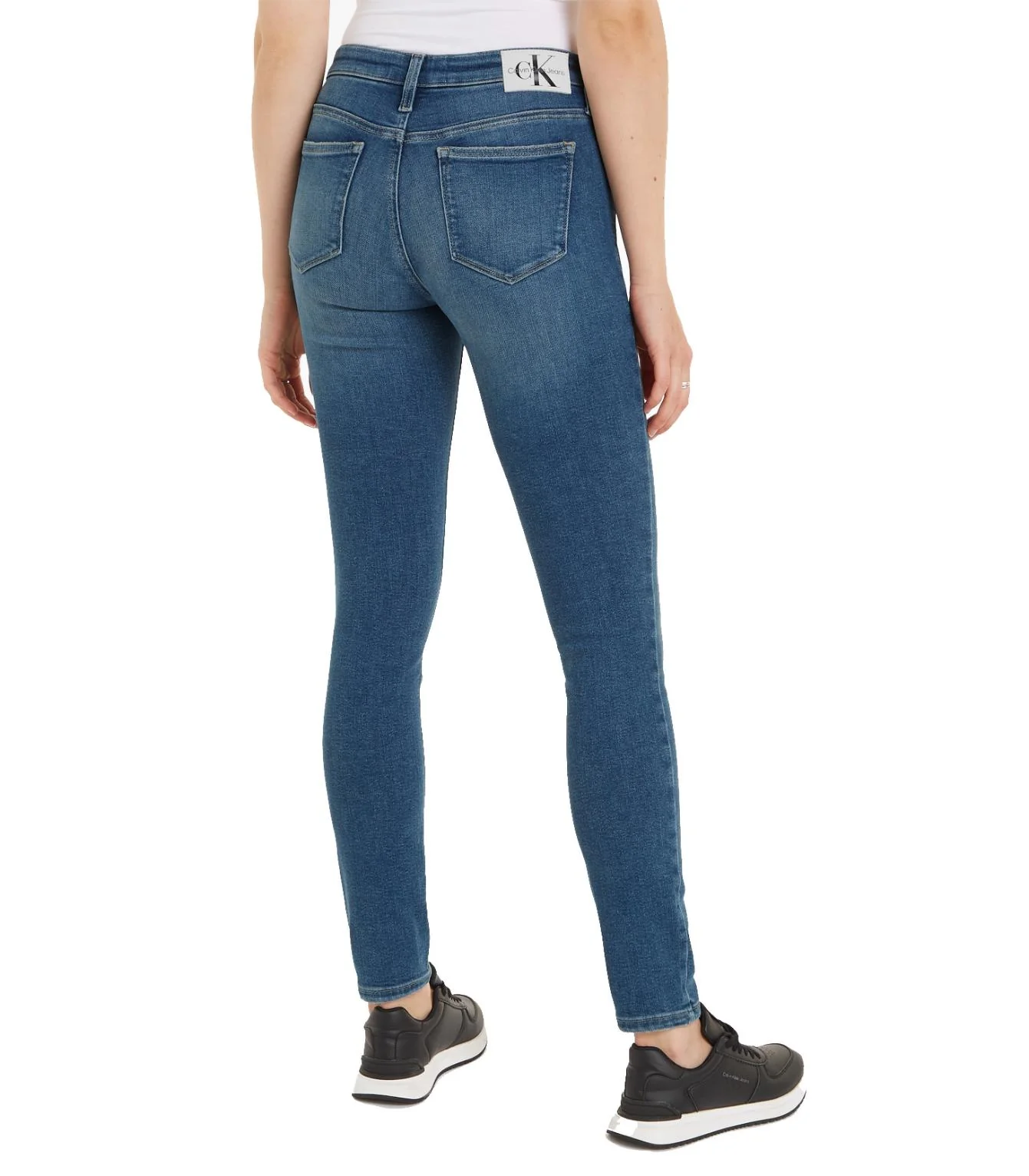 Calvin Klein Jeans - Mid Rise Skinny Jeans - Image 3