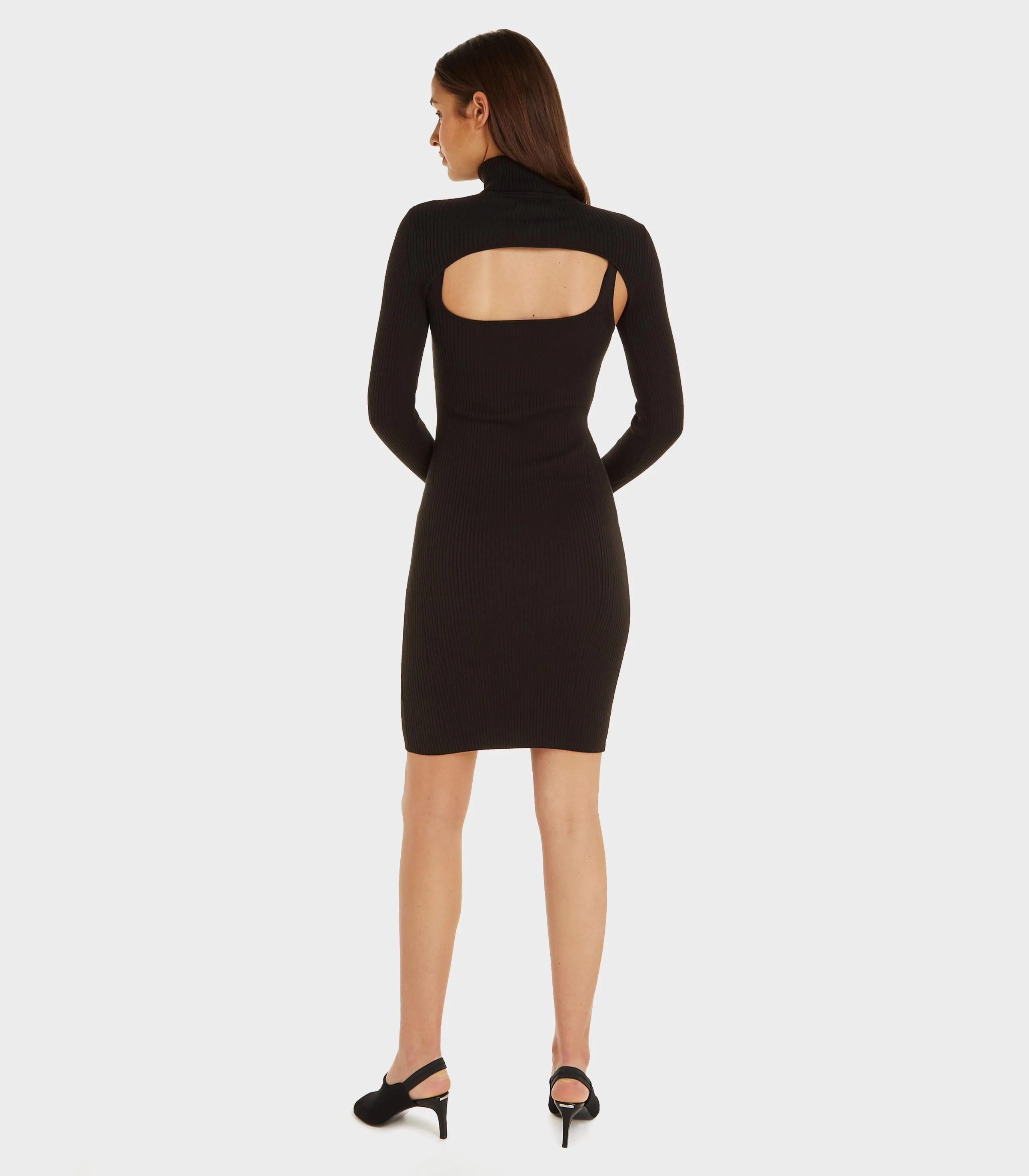 Calvin Klein Jeans - 2 In 1 Tight Sweater Dress - Image 6