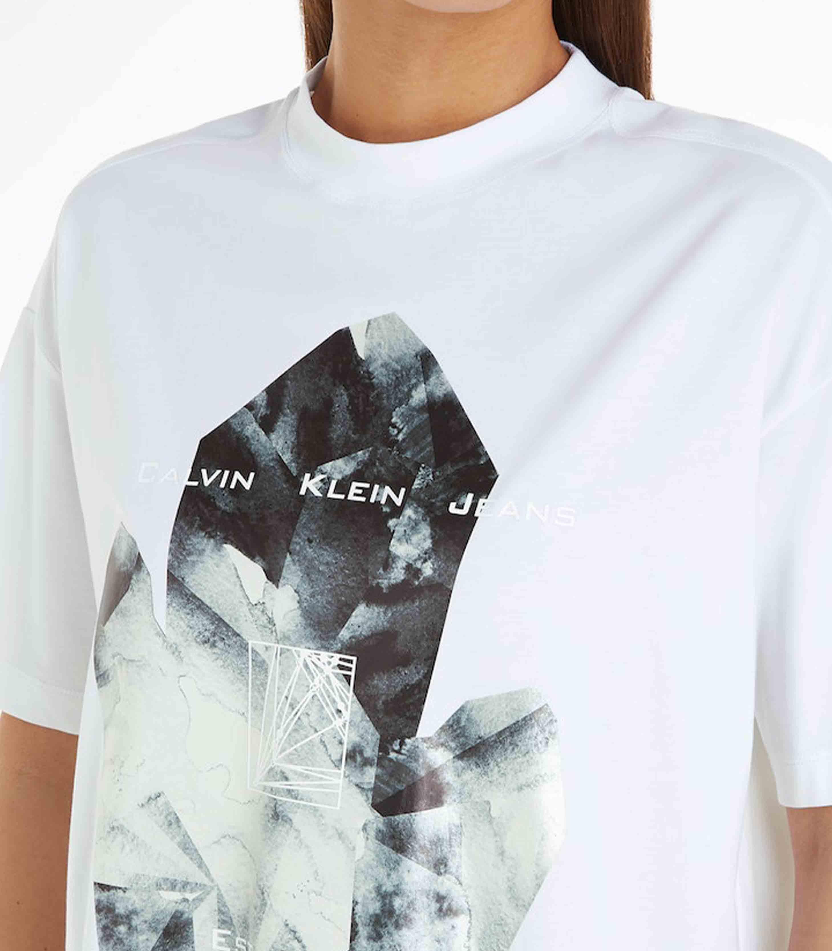 Calvin Klein Jeans - Diamond Graphic Boyfriend Tee - Image 7