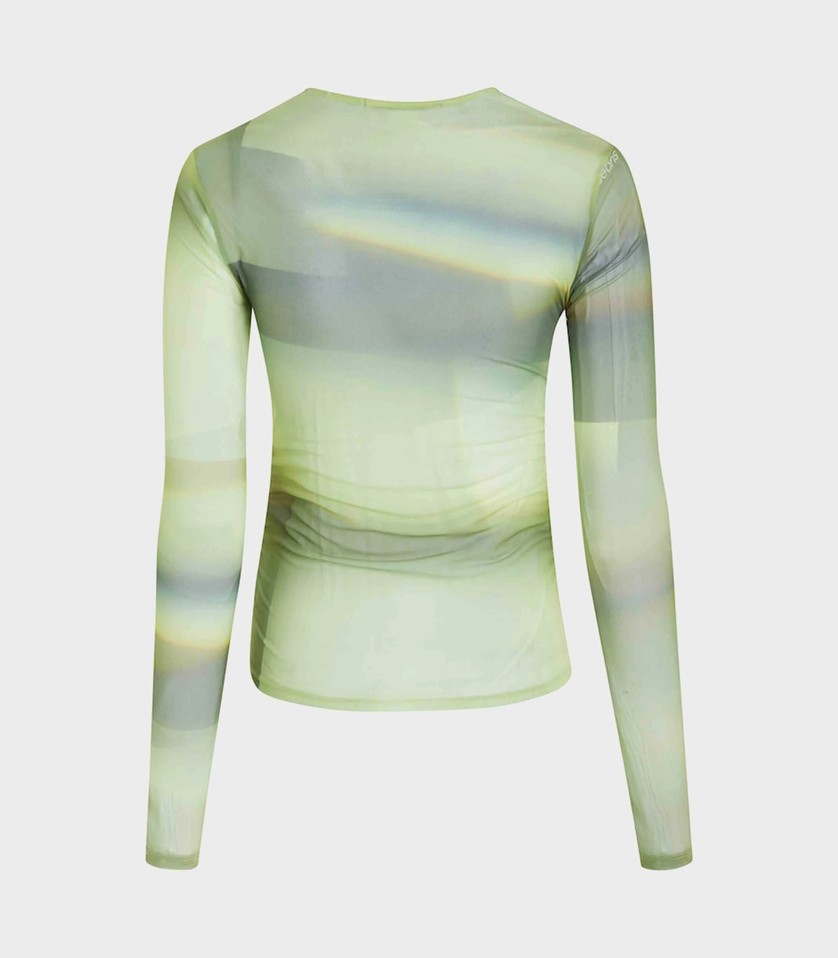 Calvin Klein Jeans - Printed Mesh Long Sleeve Top - Image 6
