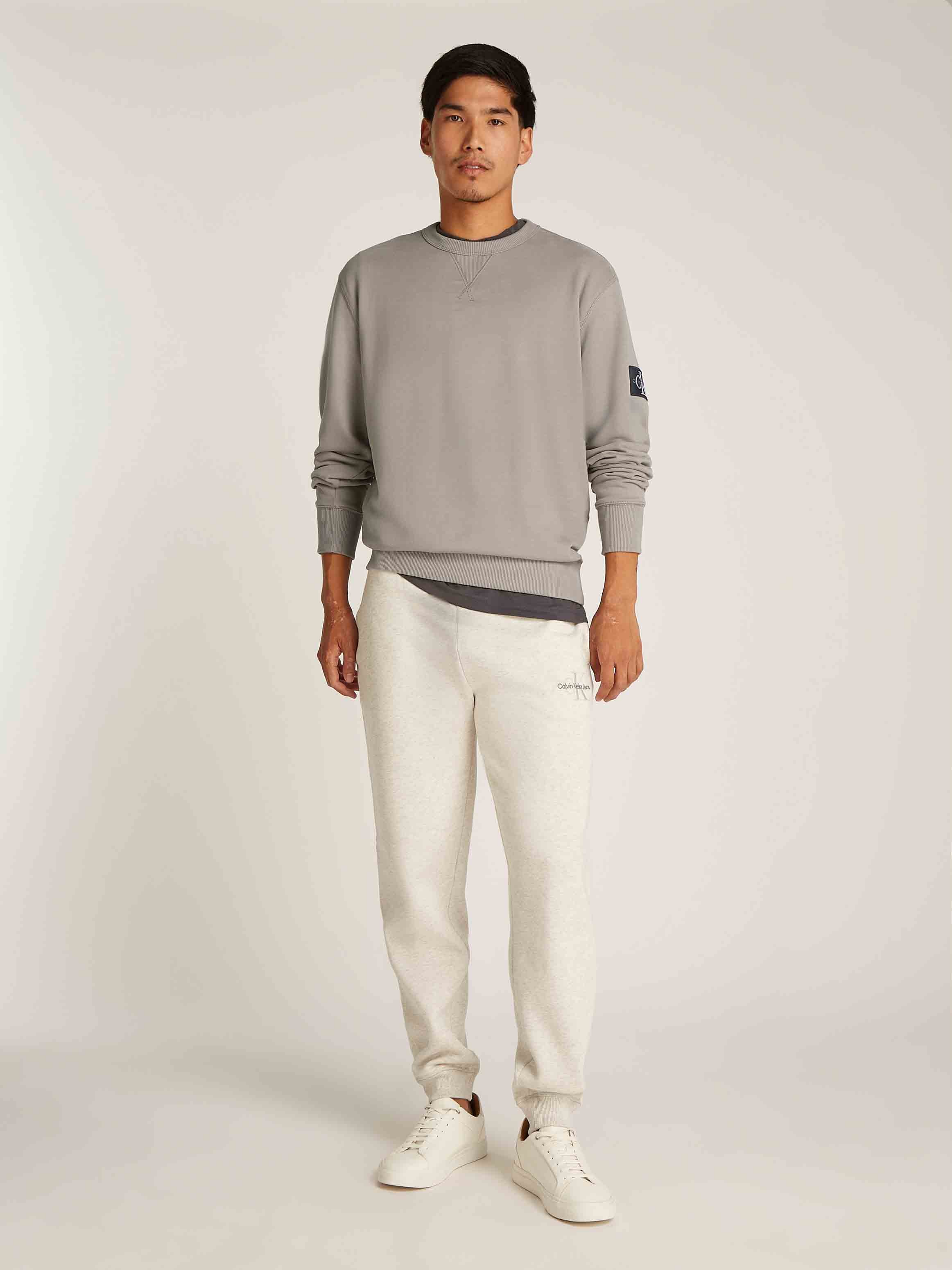 Calvin Klein Jeans - Men's Cotton Terry Badge Sweatshirt - Image 2