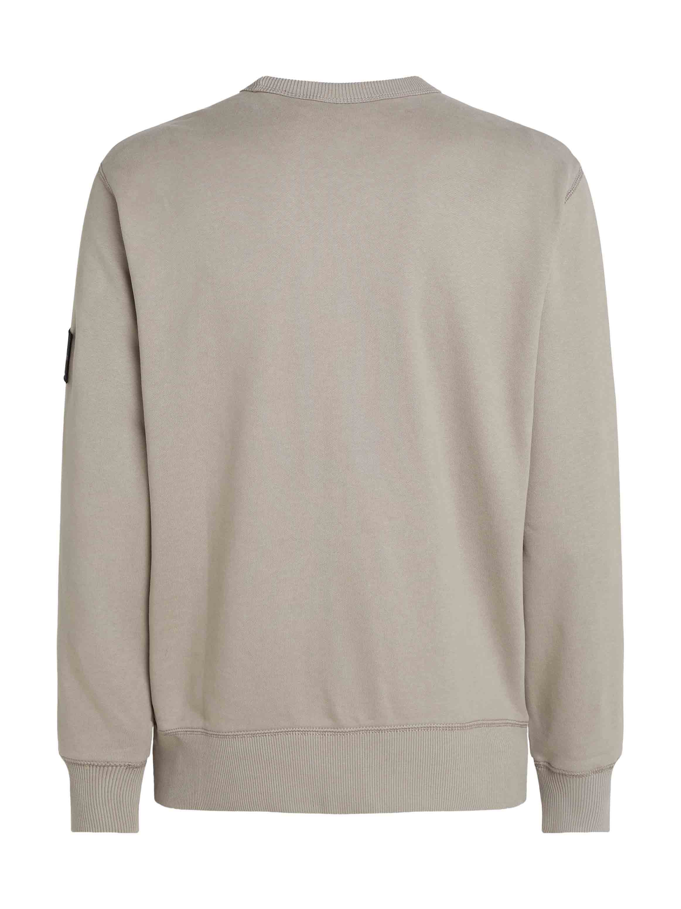 Calvin Klein Jeans - Men's Cotton Terry Badge Sweatshirt - Image 6