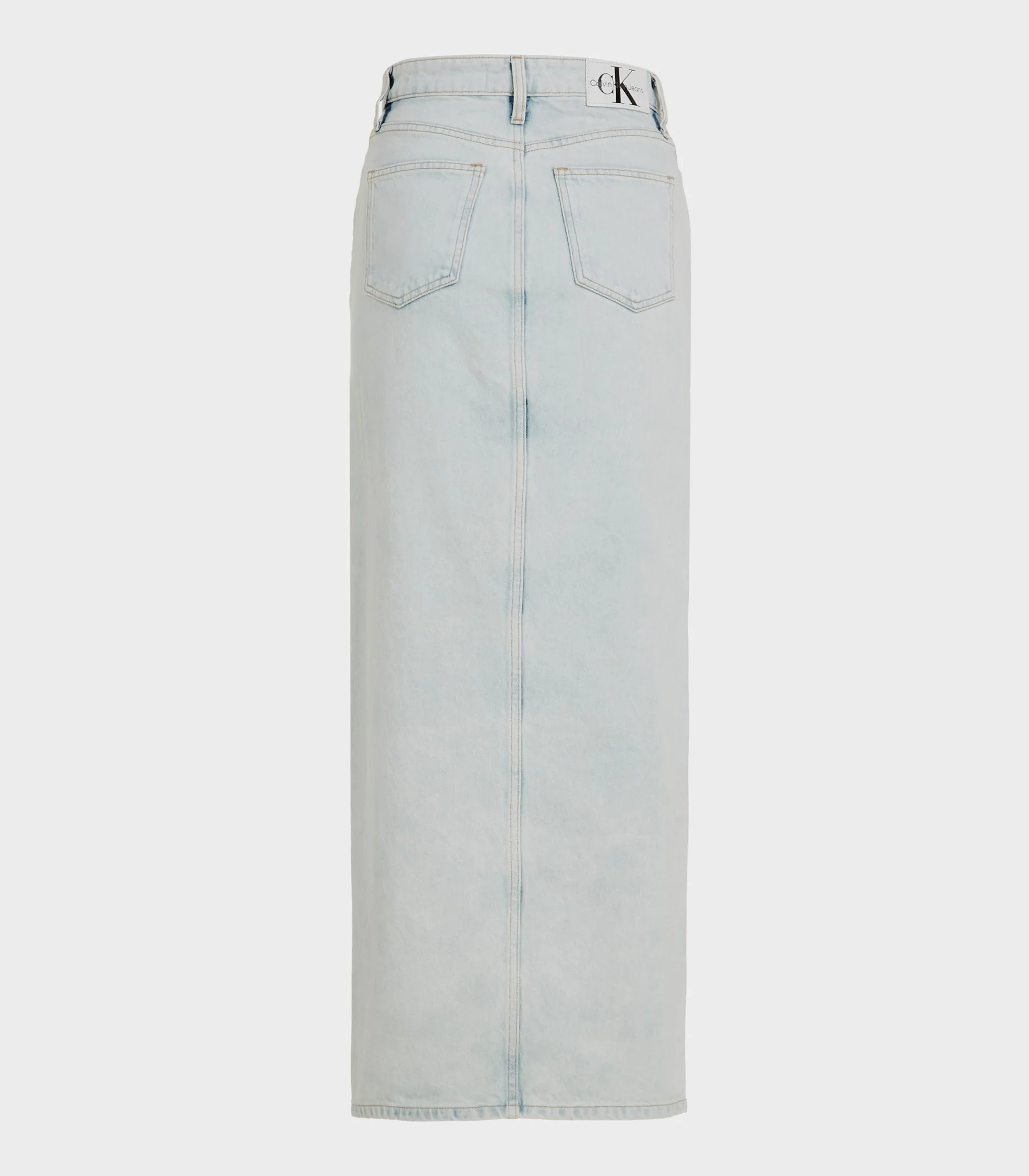Calvin Klein Jeans - Front Split Maxi Denim Skirt Regular Fit - Image 3