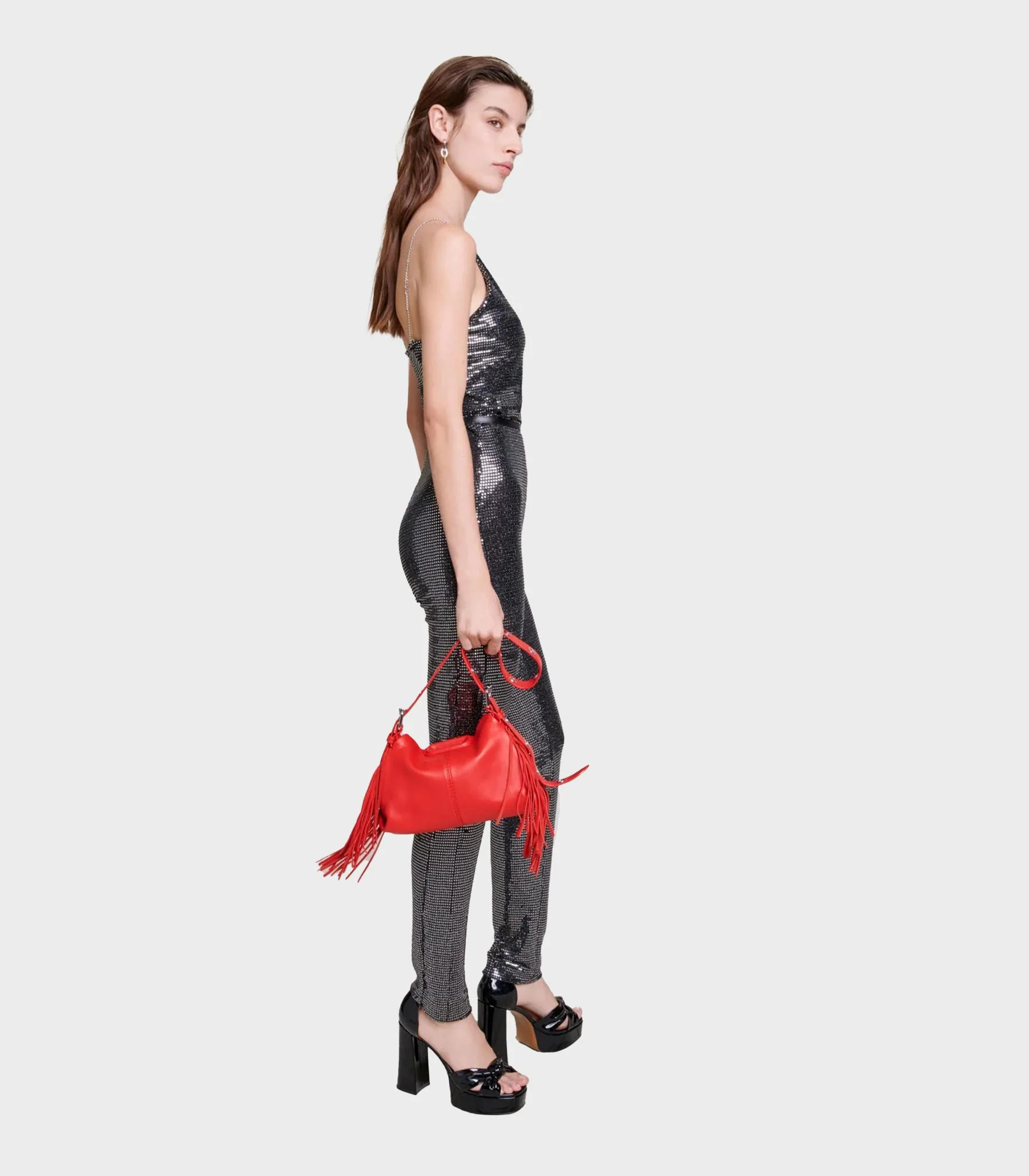 Maje - Sequinned Jumpsuit - Image 3
