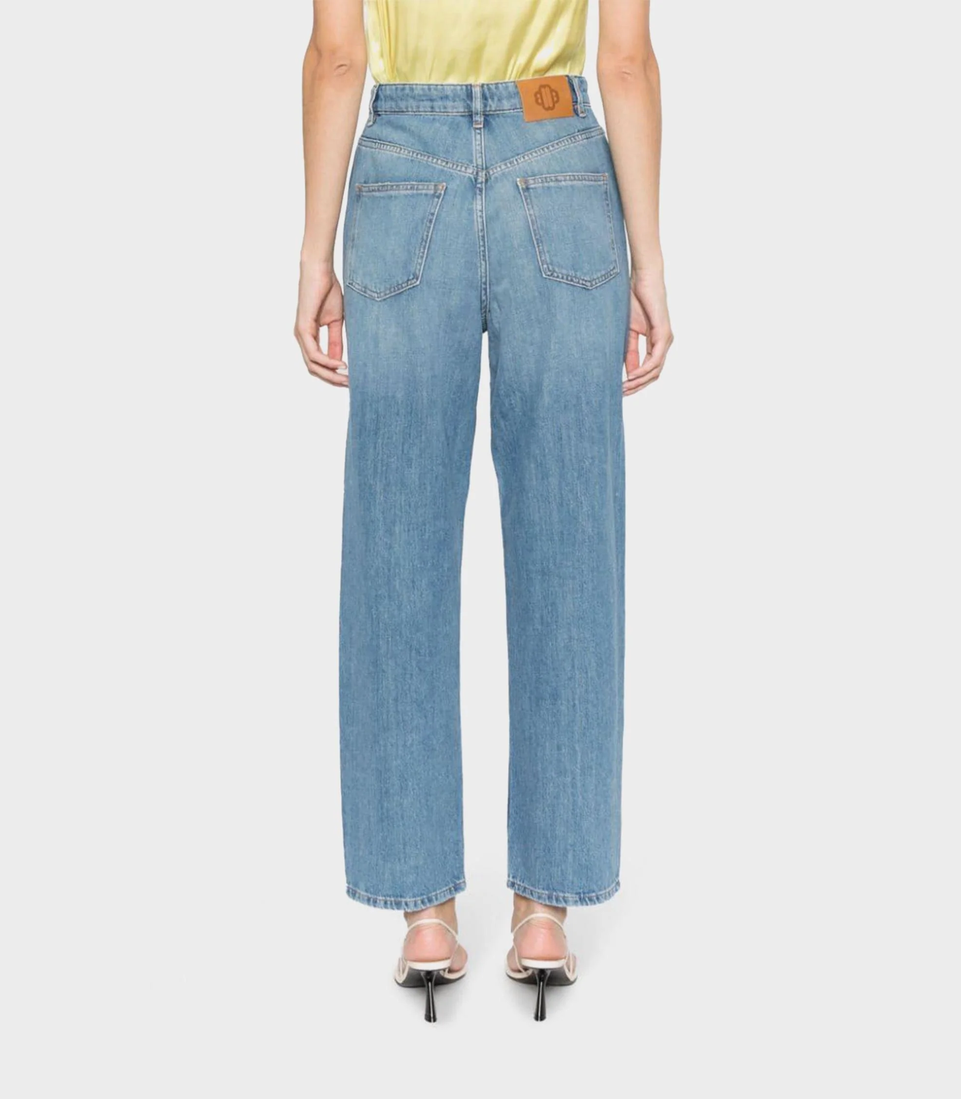 Maje - Straight, Wide-Leg Jeans - Image 3